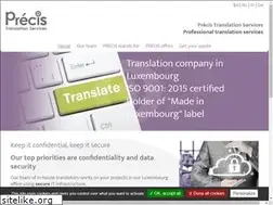 Sites similar to precistranslations.lu