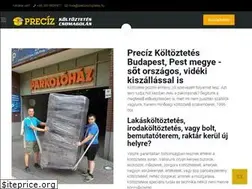 Sites similar to precizkoltoztetes.hu
