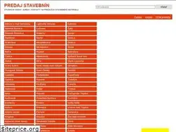 Sites similar to predajstavebnin.sk