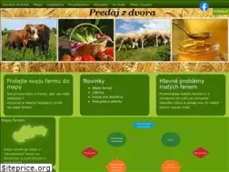 Sites similar to predajzdvora.sk