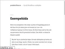 Sites similar to predatorfiske.se