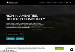Sites similar to predatorridge.com