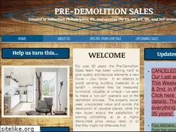 Sites similar to predemolitionsales.com