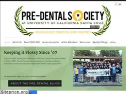 Sites similar to predentalsocietyatucsc.com