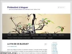 Sites similar to predestinebloguer.wordpress.com