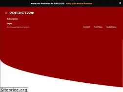 Sites similar to predict22.com