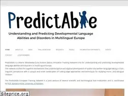 Sites similar to predictable.eu
