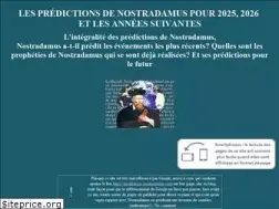 Sites similar to predictions-nostradamus.com