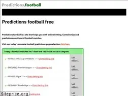 Sites similar to predictions.football
