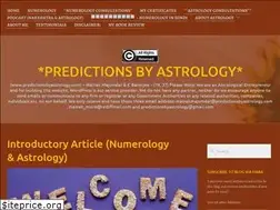 Sites similar to predictionsbyastrology.com