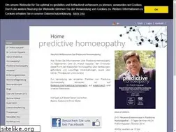 Sites similar to predictive-homoeopathie.de