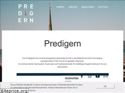 Sites similar to predigerkirche.ch