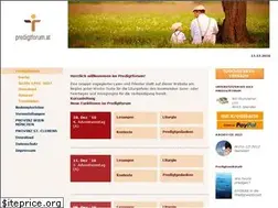 Sites similar to predigtforum.at
