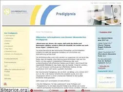 Sites similar to predigtpreis.de