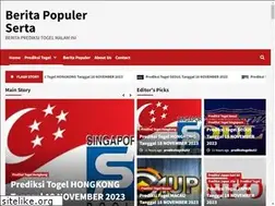 Sites similar to prediksitogelku.net