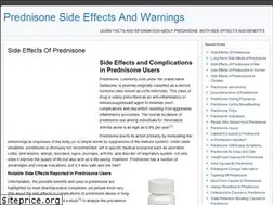 Sites similar to prednisonefacts.com