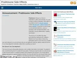 Sites similar to prednisonesideeffects.info