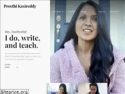 Sites similar to preethikasireddy.com