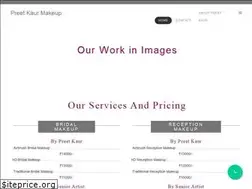 Sites similar to preetkaurmakeup.com