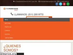 Sites similar to prefabricadosperu.com
