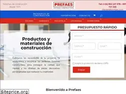 Sites similar to prefaes.com
