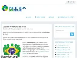 Sites similar to prefeituras.org