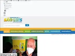 Sites similar to prefeiturasaoluis.com.br