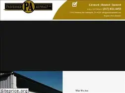 Sites similar to preferredasphalt.com