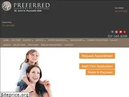 Sites similar to preferreddentalcaresantarosa.com