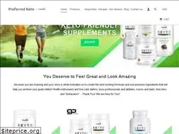Sites similar to preferredketo.com