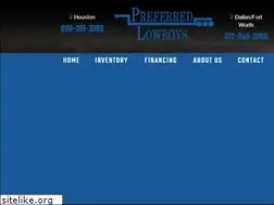 Sites similar to preferredlowboys.com