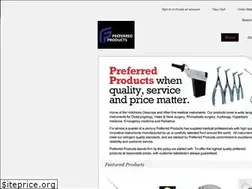 Sites similar to preferredproduct.com
