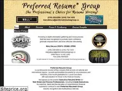 Sites similar to preferredresumegroup.com