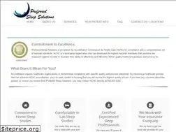 Sites similar to preferredsleepsolutions.com
