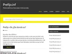 Sites similar to prefijo.info