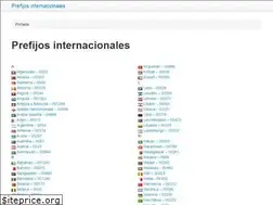 Sites similar to prefijos-internacionales.es