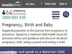 Sites similar to pregnancybirthbaby.org.au