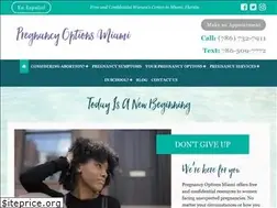 Sites similar to pregnancyoptionsmiami.org