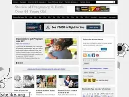 Sites similar to pregnancyover44.com