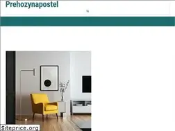 Sites similar to prehozynapostel.sk