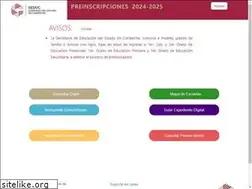 Sites similar to preinscripcionescampeche.gob.mx