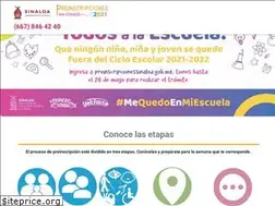 Sites similar to preinscripcionessinaloa.gob.mx