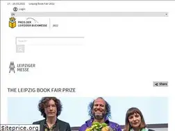 Sites similar to preis-der-leipziger-buchmesse.de