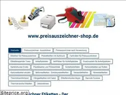 Sites similar to preisauszeichner-shop.de
