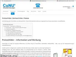 Sites similar to preisschilder.net
