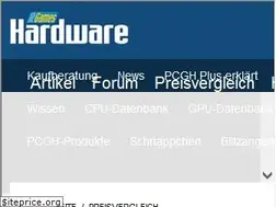 Sites similar to preisvergleich.pcgameshardware.de