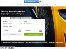 Sites similar to preiswert-leasen.de