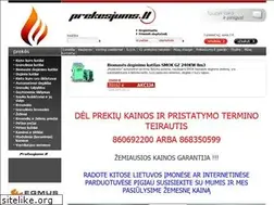 Sites similar to prekesjums.lt