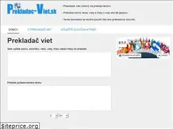Sites similar to prekladac-viet.sk