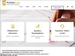 Sites similar to preklady-textu.cz